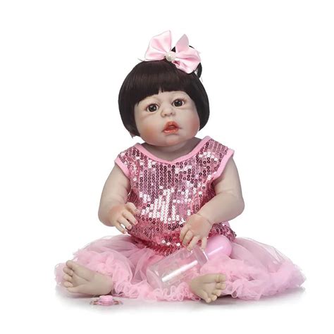 Npk Lifelike Babies Princess Reborn Dolls Girl 57cm Full Silicone Vinyl