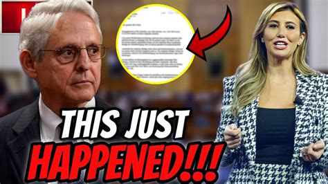 Merrick Garland FREAKS OUT After NOW FACING JAIL TIME After Alina Habba