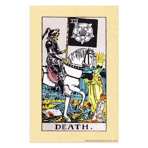 The minor arcana cards of osho zen tarot are significantly changed. Death Tarot Card Poster - 11" x 17"