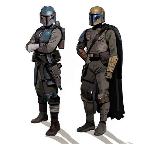 Mandalorian Covert Costume Concepts By The Show S Designer Brian