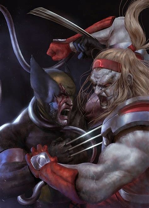 Omega Red Vs Wolverine Work In Progress Edgar Gómez On Artstation