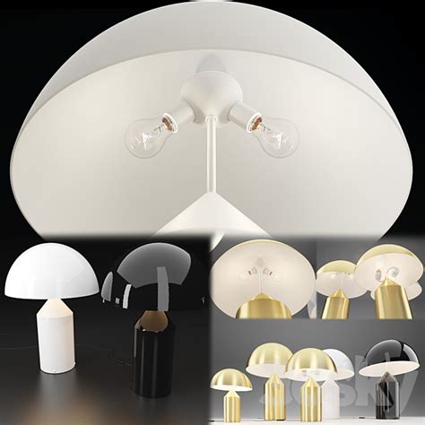 Atollo Oluce Table Lamp 3d Models