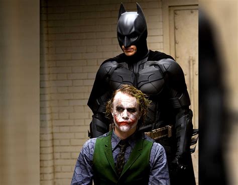 The Dark Knight How Heath Ledgers Joker Was Born Ign