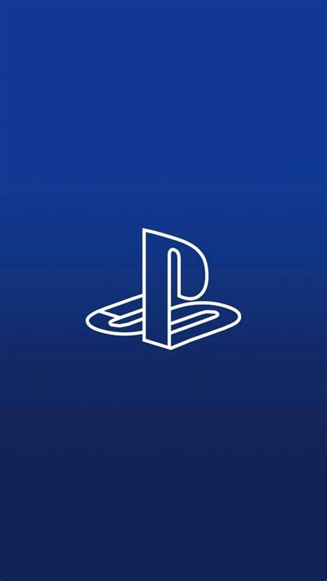 Playstation 4 Logo Blue