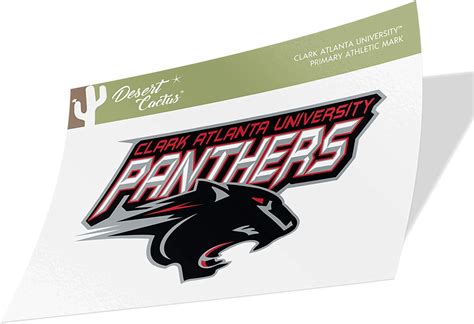Clark Atlanta University Cau Panthers Ncaa Vinyl Decal Laptop Water
