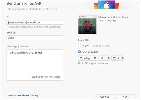 You might wonder the gift card you have will be a waste since there is no way using it soon. Send iTunes Gifts via email - Apple Support