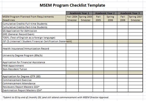 Requirements Checklist Excel Samples Requirements Gathering Template
