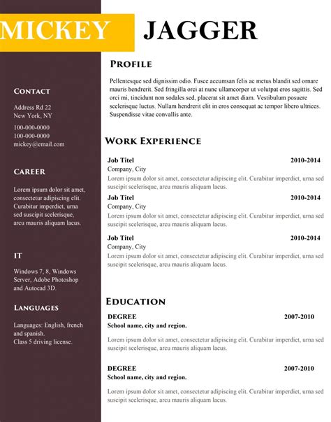 We did not find results for: Modern CV and resume templates | Land the job with our ...