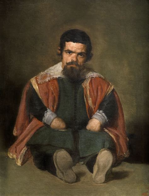 El bufón el Primo The Portrait of Sebastián de Morra Diego Velázquez Spanish oil on