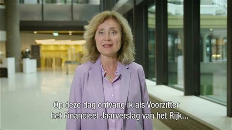 Kamervoorzitter Vera Bergkamp Over Verantwoordingsdag Youtube