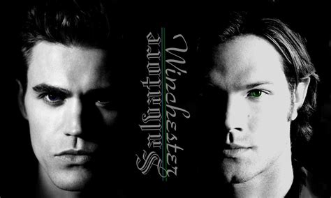 Supernatural And The Vampire Diaries Photo Stefan And Sam Wallpaper