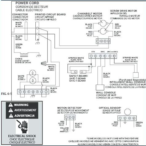 Garage Door Safety Sensor Wiring Diagram