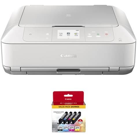 First, get a flashlight and check inside printer for anything in the way of the ink carriage unit. Canon PIXMA MG7720 Wireless All-in-One Inkjet Printer B&H Photo
