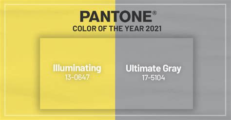 Pantone Color Of The Year 2021 Ultimate Gray Illuminating