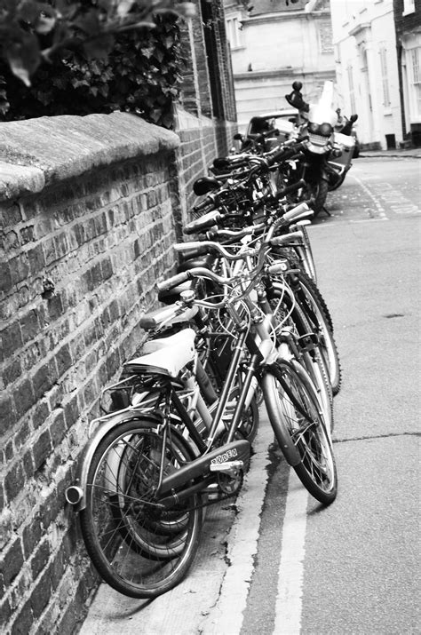 Free Images Black And White Road Street Bicycle Parking Summer