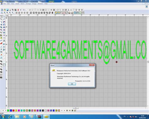 Welcome Embroidery Cad Software V60 Software Retail Seller
