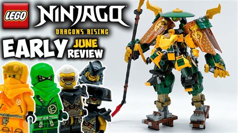 Lloyd And Arins Ninja Team Mechs Early Review Lego Ninjago Dragons