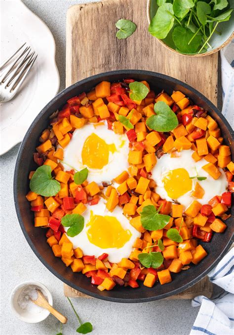 Sweet Potato Breakfast Skillet With Egg Under 30 Minutes All We Eat