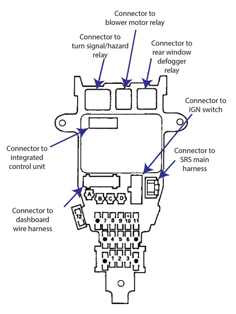 Your selection of a 1994 honda accord was a wise investment. 94 Honda Accord Fuse Box - Wiring Diagram Networks
