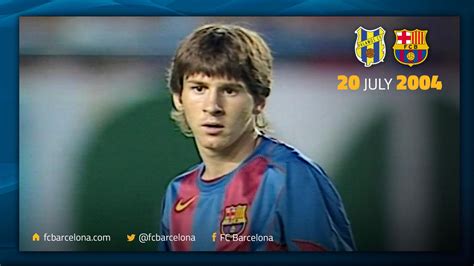 The Story Behind Leo Messis First Ever Goal For Fc Barcelona