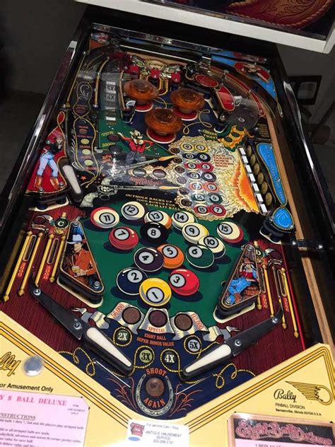 Eight Ball Deluxe Pinball Machine Elite Home Gamerooms