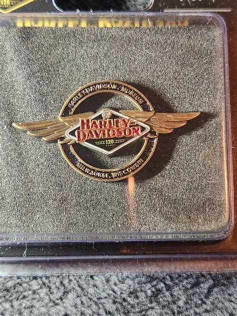 Exclusive Harley Davidson Museum 120th Anniversary 2023 Bling Pin