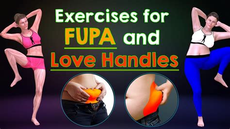 Best Exercise For Fupa And Love Handles At Home In Day Challenge Burn Fat Upper Pubic