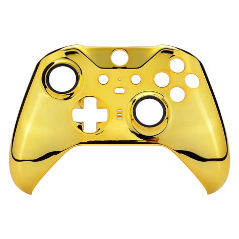 Custom Chrome Gold Faceplate Cover Upper Shell For Xbox One Elite 2