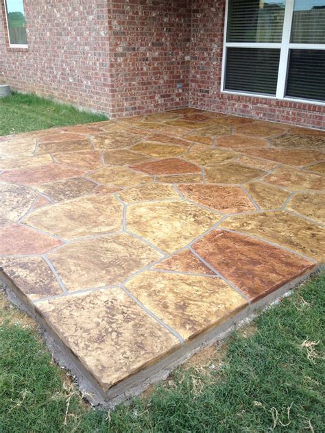 Stained Concrete Patio Ideas