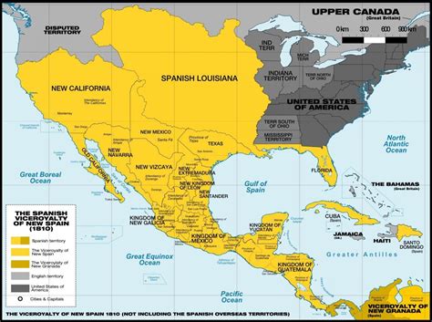 1824년 멕시코 연방 헌법(constitución federal de los estados unidos mexicanos de 1824)은 멕시코 황제 아구스틴 데 이투르비데를 퇴위시킨 후 1824년 10월 4일에 제정되었다. 멕시코 지도 1800-멕시코의 지도에서 1800(중앙 아메리카-미국)