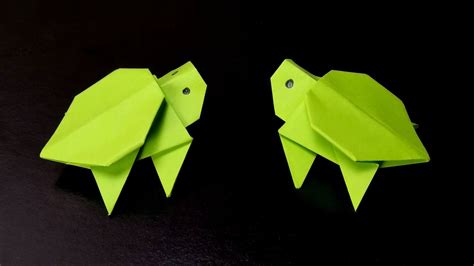 Origami Turtle How To Make A Paper Turtle Youtube