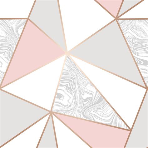 Zara Marble Metallic Wallpaper Soft Pink Rose Gold Ilw980105 P4915