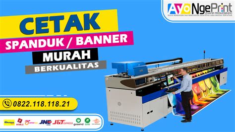 Cetak Spanduk Baliho Flexi Banner Digital Printing Di Cipedes