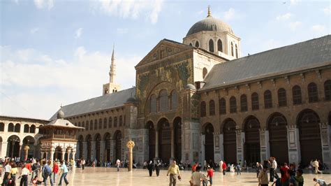 Great Mosque Of Damascus Umayyad Mosque Ircica