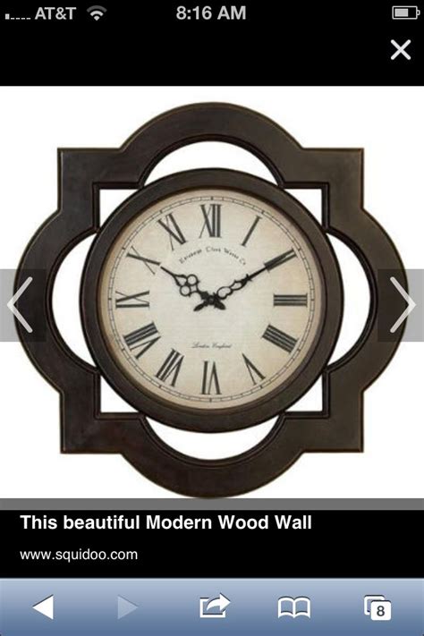 Great savings & free delivery / collection on many items. Dining room clock | Black wall clock, Wall clock ...