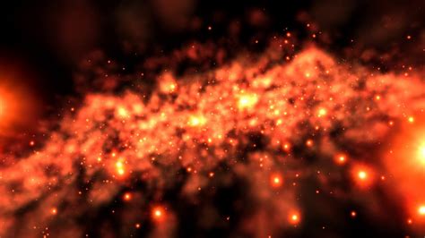 4k 60fps Sparkling Fire Flare Galaxy Cool Animated Background Effect