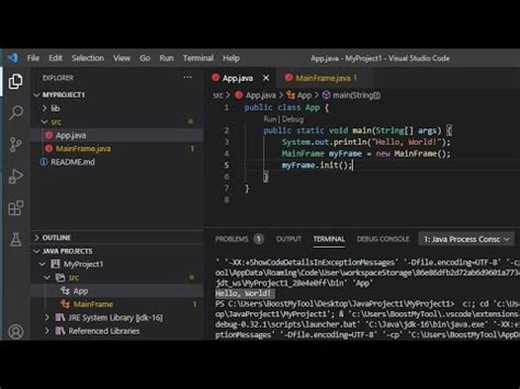 Add Jar Files To Java Project Using Visual Studio Code Youtube