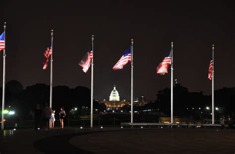 Proper American Flag Illumination With Outdoor Lighting Lite Visions