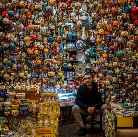 Inside Istanbuls Grand Bazaar In Turkey Which Has 91m Visitors A Year