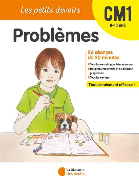 Les Petits Devoirs Problèmes Cm1 La Librairie Des Ecoles