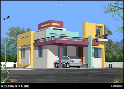 South Indian House Front Elevation Designs For Ground Floor Home Alqu