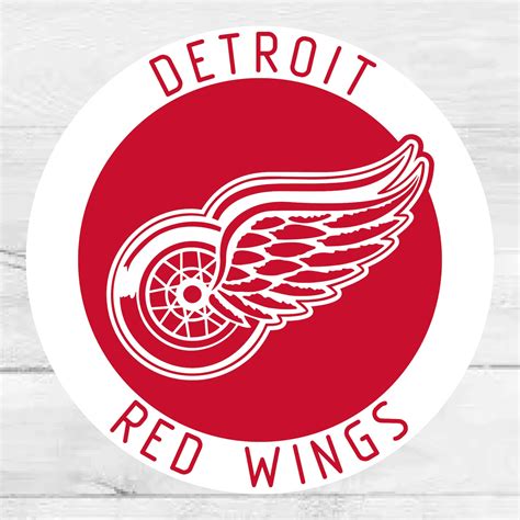 Detroit Red Wings Logo Svg Nhl Svg Hockey Cut File For Etsy
