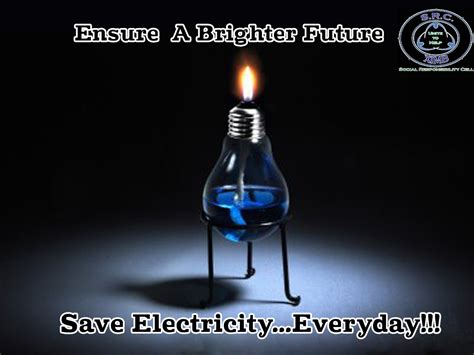 Poster On How To Save Electricity