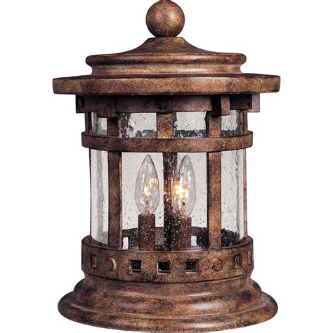 It is never very convenient when you our fabulous pillar lights are available in a variety of pleasing styles and in black, white and brown. Maxim Lighting Santa Barbara DC 3-Light Sienna Outdoor ...