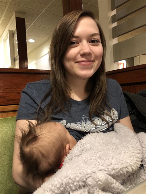 my first public breastfeeding 9 weeks r breastfeeding