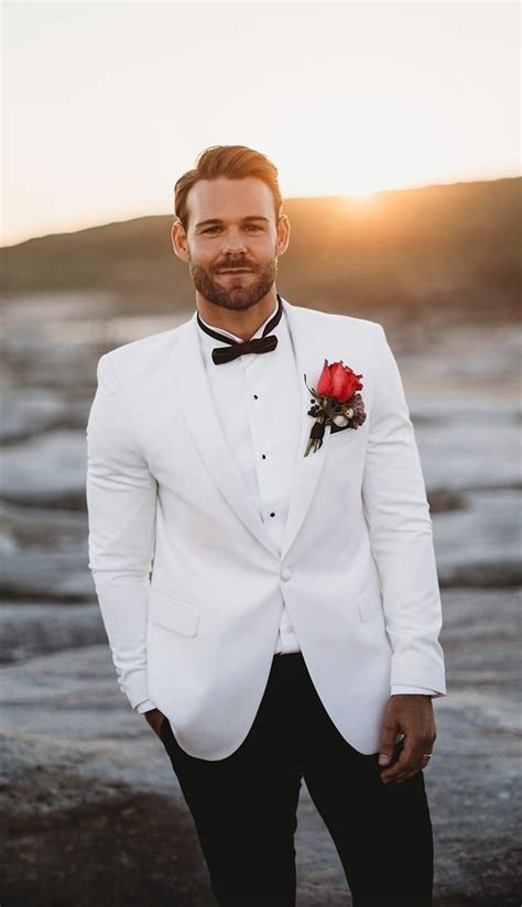 19 Best Wedding Grooms Suits For The Incredible Grooms White Tuxedo