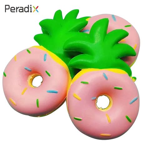 squeeze pineapple decor scented squishy pineapple relief toy home pu slow rising slow pineapple