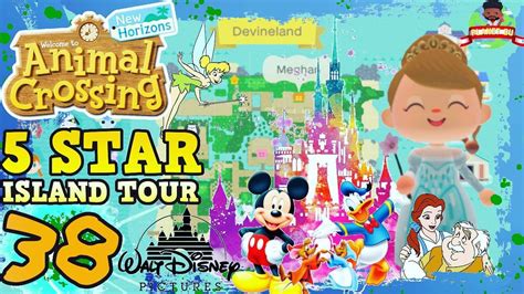 Disneyland Island Tour Devineland Animal Crossing New Horizons