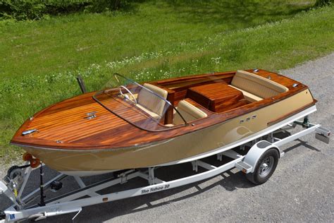 Beautiful Mahogany Motorboat From Ynot Yachts Classic Wooden Boats