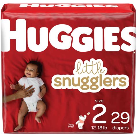 Huggies Little Snugglers Baby Diapers Size 2 29 Ct Walmart